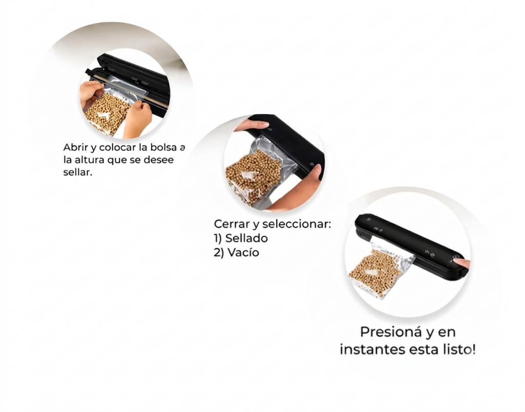 Sellador al vacio